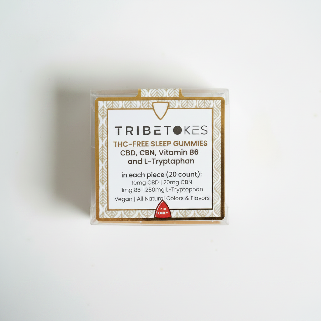 TRIBETOKES sleep gummies no THC… only CBD & CBN
